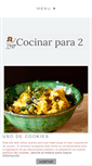 Mobile Screenshot of cocinarpara2.com
